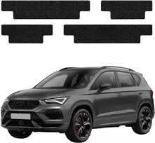 GrizzGlass Juoda techninė danga HeavyDuty Juodas slenksčiams Cupra Ateca (2020-2026) [4w1] (GRZ20112)