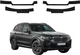 GrizzGlass Juoda techninė danga HeavyDuty Juodas BMW X3 slenksčiams (2021-2024) [4w1] (GRZ20068)