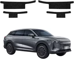 GrizzGlass Juoda techninė danga HeavyDuty Juodas slenkstinėms dalims, skirta OMODA 9 Super Hybrid (2025-2026) [4w1] (GRZ20372)