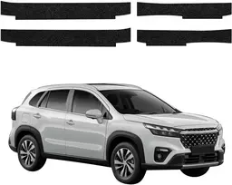 GrizzGlass Juoda techninė danga HeavyDuty Juodas slenksčiams Suzuki S-Cross (2021-2026) [4w1] (GRZ20416)