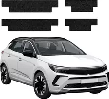 GrizzGlass Juoda techninė danga HeavyDuty Juodas ant slenksčių, skirtų Opel Grandland (2021-2024) [4w1] (GRZ20255)