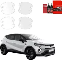 GrizzGlass Bespalvė apsauginė plėvelė BodyShield po rankenomis, skirta Renault Captur (2024-2026) [4w1] (GRZ19899)