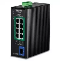 Šakotuvas Switch TRENDnet Pramoninis jungiklis TI-BG5091 DIN bėgiui 2,5G su 9 PoE++ prievadais ir 10G prievadais