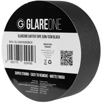 GlareOne Gafterio juosta 50m/5cm Juoda (GL1GAF5050BCK)