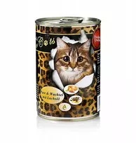 O'Canis konservai katei; Kalakutas & Putpelė & Lašiša 400g