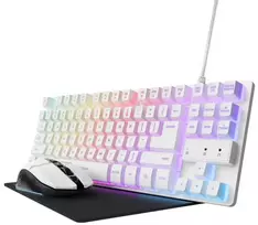 Pelė TRUST GXT 794W „3-in-1“ žaidimų rinkinys (baltas) | US