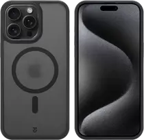 Dėklas Tactical MagForce Hypersand dangtelis Apple iPhone 15 Pro Max Asphalt
