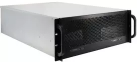 Inter tech 19'' korpusas IPC 4U-465M2 Rack 4HE, 3x120mm ventiliatorius, 2x40mm ventiliatorius