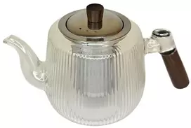 Virdulys Stiklinis arbatinukas su nerūdijančio plieno sieteliu 1000ml 4304