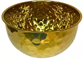 Metalinis dubuo aukso spalvos 24cm 3397-24