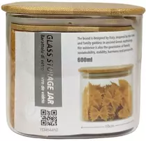 Stiklinis indas biriems produktams 600 ml