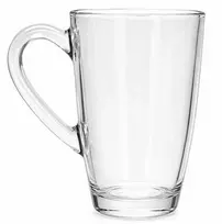 Stiklo puodelis, 330 ml