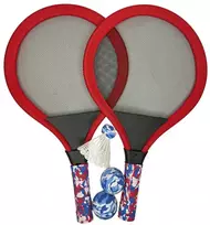 Badmintono raketės 2vnt su priedais