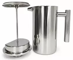 Virdulys Nerūdijančio plieno arbatinukas su nuspaudžiamu sieteliu 800ml