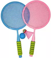 Badmintono raketės 2vnt su priedais