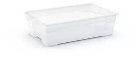 KETER DĖŽĖ 25L R-BOX 56x38x16cm SKAIDRI