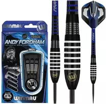 Smiginio strėlytės Winmau Andy Fordham Onyx, 25 g, 90 % volframo
