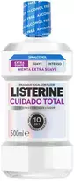 Listerine TOTAL CARE ZERO 0% alcohol mouthwash with fluoride 500 ml