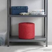 Džiuto virvė 14 mm Raudona 100% Tossa jutas