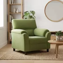 Sofa Šviesiai žalia 94 x 85 x 93 cm Aksomas