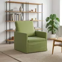Sofa Krėslas Šviesiai žalia 70 x 81 x 82 cm Aksomas