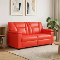 Sofa Raudona 171 x 85 x 93 cm Dirbtinė oda