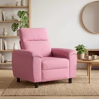 Sofa Rožinė 95 x 90 x 95 cm Audinys