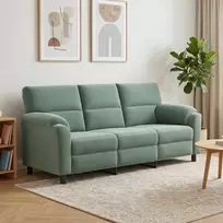 Sofa Jūrinė žalia 214 x 85 x 93 cm Aksomas
