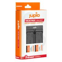 Jupio kit: 2x LP-E17 1100mAh + USB Dual Charger (Canon)