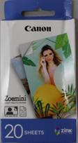SALE OUT. 20 sheets | ZP-2030 | Photo Paper | White | 5 x 7.6 cm | DAMAGED PACKAGING