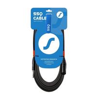 SSQ JSXM10 - XLR vyriška jungtis - Jack stereo 6,3 mm kabelis, 10 m