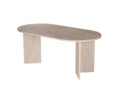 Valgomasis stalas NEL 180x90 cm travertinas