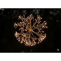 Kalėdinė LED amalų dekoracija, 40 cm, auksinės spalvos