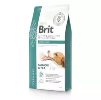 BRIT Grain Free Vet Care Dog Sterilised - sausas maistas šunims - 12kg