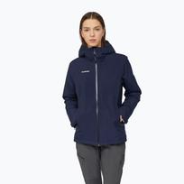 Moteriškas lietaus paltas Mammut Linard HS Thermo Hooded Jacket Women marine