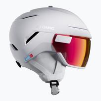 Snieglenčių šalmas Atomic Savor GT Amid Visor Photo white heather/red photo