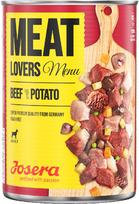 Šlapias šunų maistas Josera Meat Lovers MenuBeef & Potatoe, jautiena/mėsa/bulvės, 0.4 kg