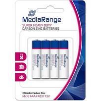 MediaRange BATTERY CARBON-ZINC AAA 1.5V/4PCS MRBAT141 MRBAT141