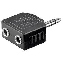 Goobay Headphone AUX adapter; 3.5 mm jack 1-to-2 11104