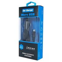 ATX Platinum Premium Car charger 12 / 24V / 1A + micro USB cable Black (Blue Blister) ATX-C-CH1A-BBK