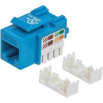 Intellinet 210546 Moduł Keystone RJ45 UTP Cat5e, Punch-Down, niebieski 210546