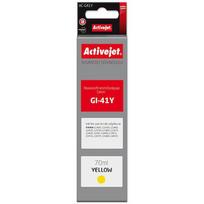 ActiveJet AC-G41Y Ink bottle for Canon printers, Replacement for Canon GI-41Y 4545C001; Supreme; 70 ml; yellow AC-G41Y