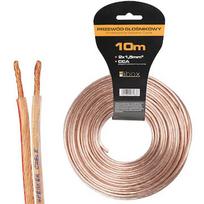 Libox Kabel głośnikowy 2x1,50mm LB0008-10 audio cable 10 m Transparent LB0008-10