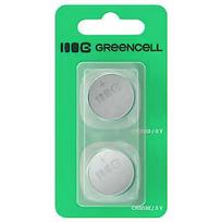 Green Cell Baterijas Green Cell 2x Lithium CR2032 3V 220mAh X2CR2032