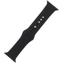 RoGer Silicone band M-L, 38-41mm, Black - for Apple Watch 1/2/3/4/5/6/7 RO-AP-WA-M-BAND