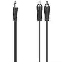 Hama Hama Audio Cable, 3.5 mm - 2 RCA, 1,5 m, black - Cable 00205110