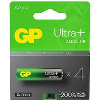 Gp Battery Alkaline batteries LR6/ AA GP ULTRA+ 4PCS. 15AUP21-SB4