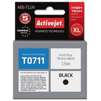 ActiveJet AEB-711N Ink cartridge (replacement for Epson T0711, T0891, T1001; Supreme; 15 ml; black) AEB-711N