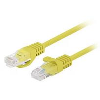 Lanberg PATCHCORD KAT.6 UTP 0.25M ŻÓŁTY FLUKE PASSED LANBERG 10-PACK PCU6-20CC-0025-Y