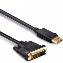 RoGer DPDVII18 DisplayPort to DVI Cable 1,8m / DVI-I 24+5 (Dual Link) DPDVII18